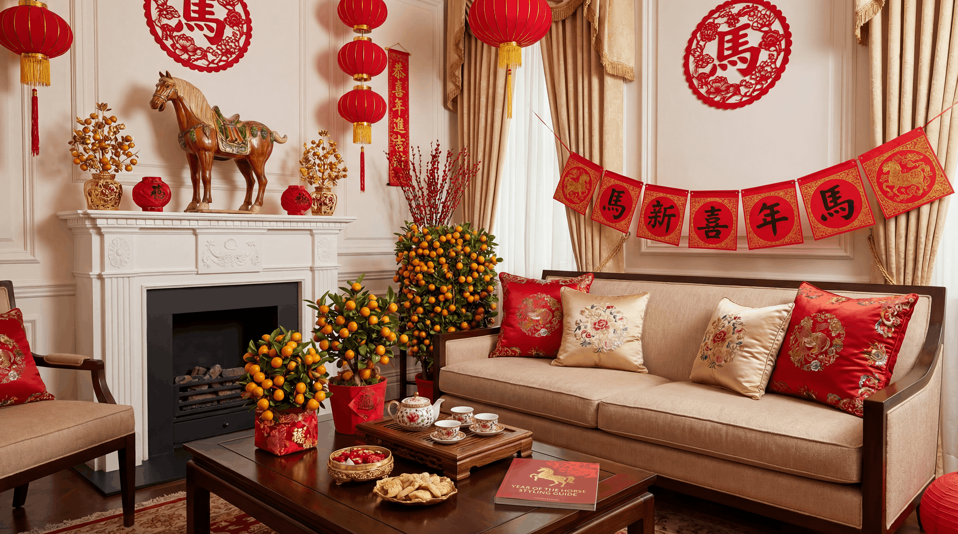 Chinese New Year Home Styling Guide Interior Design Inspiration for the Year of the Horse